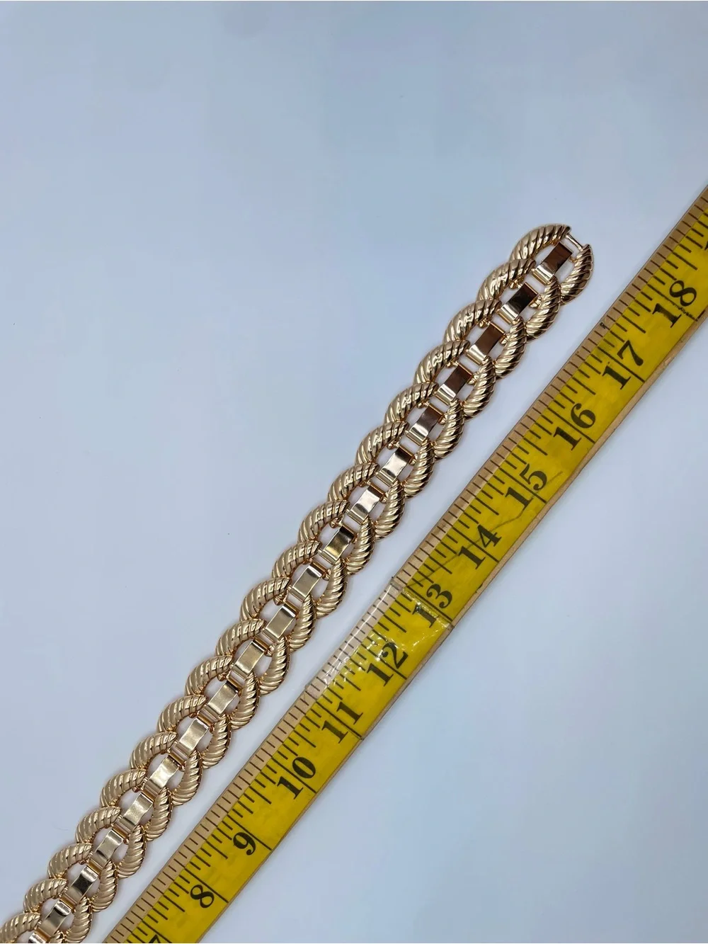 Gold Chunky Chain Link Statement Necklace Bold Modern Runway Textured